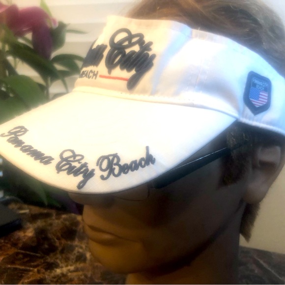 Robin Ruth | Accessories | Robin Ruth Panama City Beach Mens White Golf ...